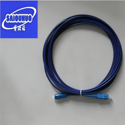 蓝色铠装尾纤 SC-SC 30米 根