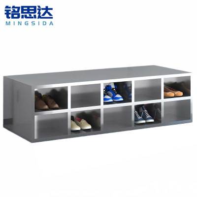 铭思达不锈钢鞋柜双面20格个