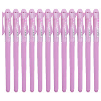 晨光 M&G 拔帽彩色中性笔 AGP62403 0.38mm (粉色) 12支/盒 盒