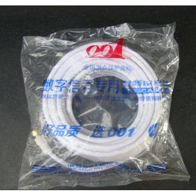 有线电视闭路线户户通地面波数字机顶盒连接线双英制螺纹F头线