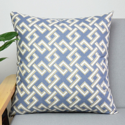 棉抱枕套不含芯棉方靠枕套靠垫坐垫套35/40/45/50/55/60/65