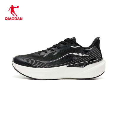 乔丹 跑步鞋男款舒适基础跑鞋运动鞋旅游鞋 透气防滑39-45 QDB023253210 黑色/乔丹白