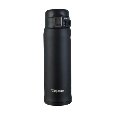 象印(ZOJIRUSHI)保温杯SM-SS48S真空商务男女士车载情侣杯弹盖杯不锈钢学生水杯子480ml黑色