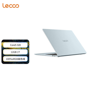 联想(Lenovo)来酷Air16 16英寸超轻笔记本电脑 3代酷睿Core5 320 12G 1T 涧云蓝 高色域 约990g超轻机身 办公学习
