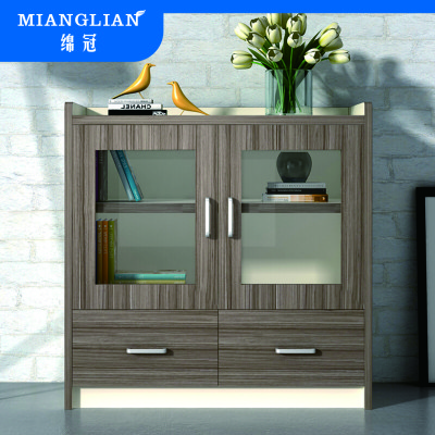 绵冠MIANGUAN办公家具木质储物柜小柜子文件柜办公柜茶水柜抽屉柜