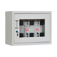 慧采云 钢制6门手机存放柜电子设备对讲机管理柜手机保管箱存放箱手机寄存柜