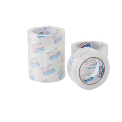 齐心 ZB0041 封箱胶带 48mm*100y*50um 6卷/筒 高透明 1筒装