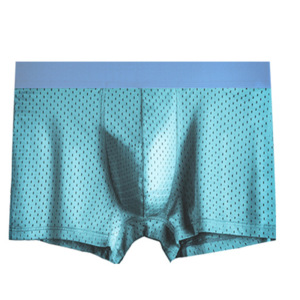 冰丝内裤内裤工厂爆品男生四角裤网孔3A抑菌男内裤四角裤头