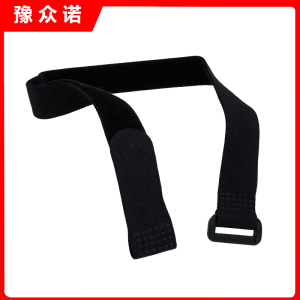 豫众诺 魔术贴扎带 宽2cm*长60cm黑色 个