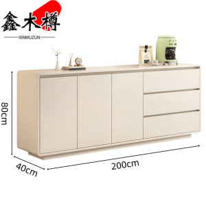 鑫木樽茶水柜200cm个