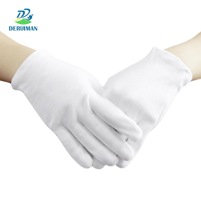 DERUIMAN 纯棉礼仪手套 棉布手套