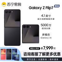 三星Galaxy Z Flip7 折叠屏手机 12GB+256GB 秘影黑
