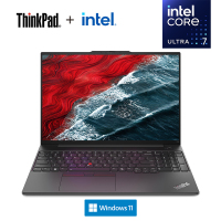 ThinkPad E16 23CD AI 2024 经典商务本 16英寸笔记本电脑 英特尔酷睿Ultra 7 155H 64G内存 1T固态 2.5K高色域 黑 定制