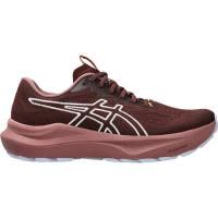 ASICS跑步鞋女稳定支撑舒适缓震平衡推进轻便耐磨棕色系带