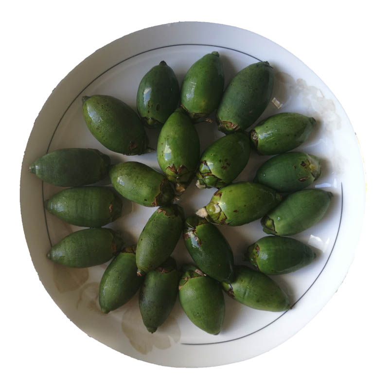 槟榔500g 配料(贝壳粉 捞叶)甜味 海南新鲜青生槟榔果 带配料