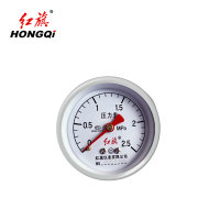 红旗 轴向压力表 Y60Z 0-2.5MPA 块