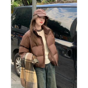 年新款棉服女冬短款宽松加厚休闲外套潮流小个子棉衣韩版棉服