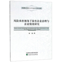 音像风险承担视角下国有企业治理与企业绩效研究高磊