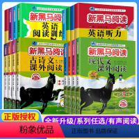 全套6本:语文英语阅读+古诗文+现代文+张旭阅读A版+英语听力(拓展版) 小学三年级 [正版]2024版一年级二年级三年