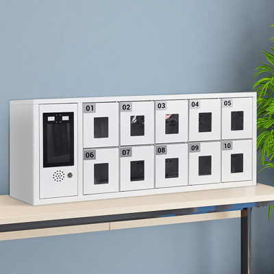 臻远 人脸识别手机柜手机保管存放柜 10门手机柜