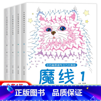[单本]迷宫2 [正版]迷宫左右脑思维专注力大挑战幼儿园高难度迷宫魔线小学生益智游戏幼小衔接3-6-10岁儿童走迷宫注意