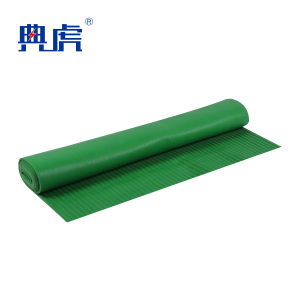 典虎 高压绝缘垫 绿色条纹10mm*1m*5m 卷