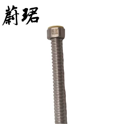 蔚珺304不锈钢波纹管金属软管15x100mm个