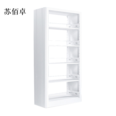苏佰卓图书馆书架阅览室货架资料档案架钢制书架双面五层主架