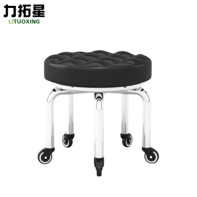 力拓星 圆凳 带轮 个