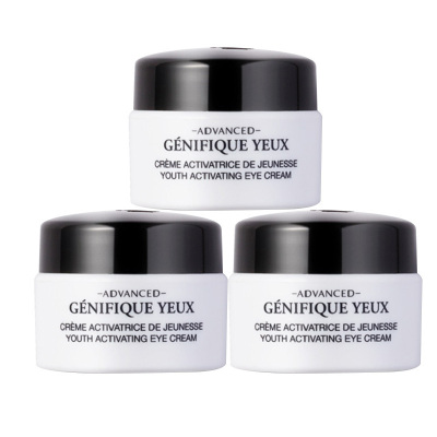 3瓶打包！兰蔻小黑瓶肌底精华发光眼霜5ml*3中小样