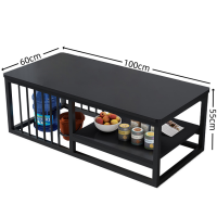 依韵珂木质茶几100*60*55cm张