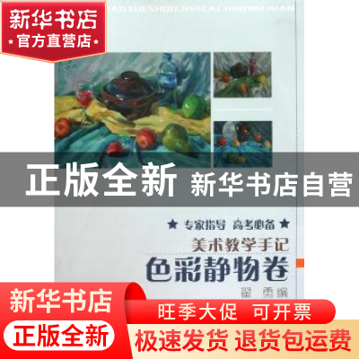 正版 美术教学手记:色彩静物卷 翟勇编 安徽师范大学出版社 9787