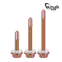 班特勒 六角头钻尾螺丝 ST5.5×115mm/每个
