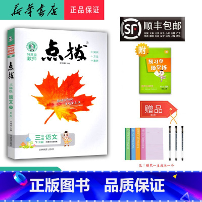语文 三年级下 [正版] 2025春 新版 荣德基 点拨 语文 三年级下册 人教版