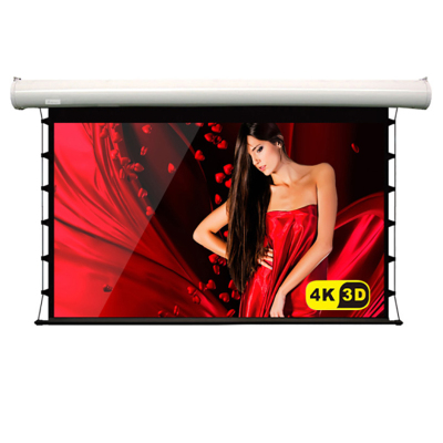 经科JK电动遥控拉线投影幕布M3-FI/300s拉绳玻纤幕灰幕119寸16:10