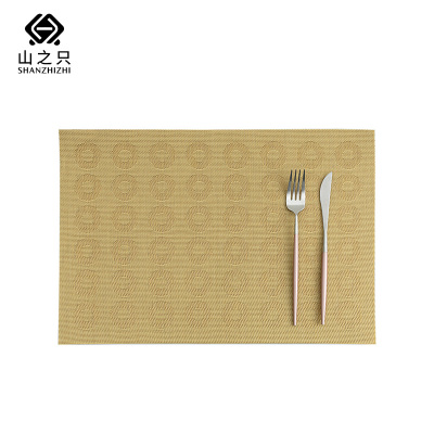 山之只 简约隔热餐垫 47*32cm 张