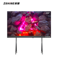 泽显Zshine 136英寸LED会议平板智能一体机 会议室高清全彩可移动小间距显示巨幕无缝大屏幕 LC-P1.5ACF