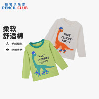 [1件3折]铅笔俱乐部童装2025秋装新款男小童T恤宝宝卡通印花上衣儿童百搭长袖