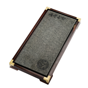 金镶玉 茶盘茶托 盛唐秋月茶盘 乌金石茶台功夫茶具茶道茶海