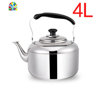 封后不锈钢304烧水壶煤气家用鸣音响水壶大容量加厚平底电磁炉电水 8升201(煤气,电磁炉专用) 4L(含)-9.8L(