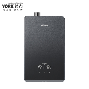 约克(YORK)零冷水燃气热水器16L家用强排恒温变频WIFI智控节能省气JSQ30-16-X26
