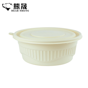 熊晟 降解一次性饭盒 1000ml 300个/箱