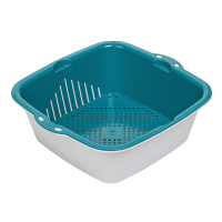 茶花 时尚滤水筛(中号) 25*23*8.5cm/个