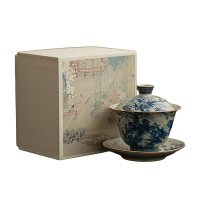 卫未来 茶具陶瓷盖碗 150ML 套