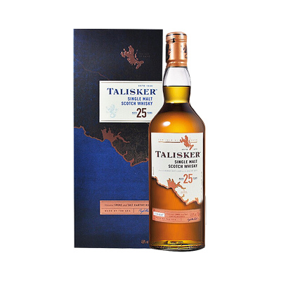 宝树行 泰斯卡25年700ml 苏格兰单一麦芽威士忌进口洋酒