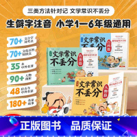 小学文学常识不丢分(人物篇+名著篇+百科篇) 小学通用 [正版]学而思小学必背文学常识不丢分一二三四五六年级语文基础知识