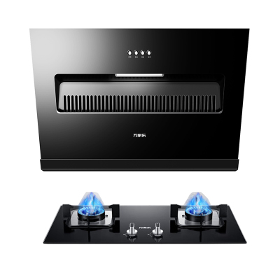 万家乐 油烟机灶具套餐 烟灶两件套AL031+LAY3 侧吸18立方大吸力 天然气