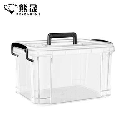 熊晟 塑料盒手提箱 收纳箱14升/个