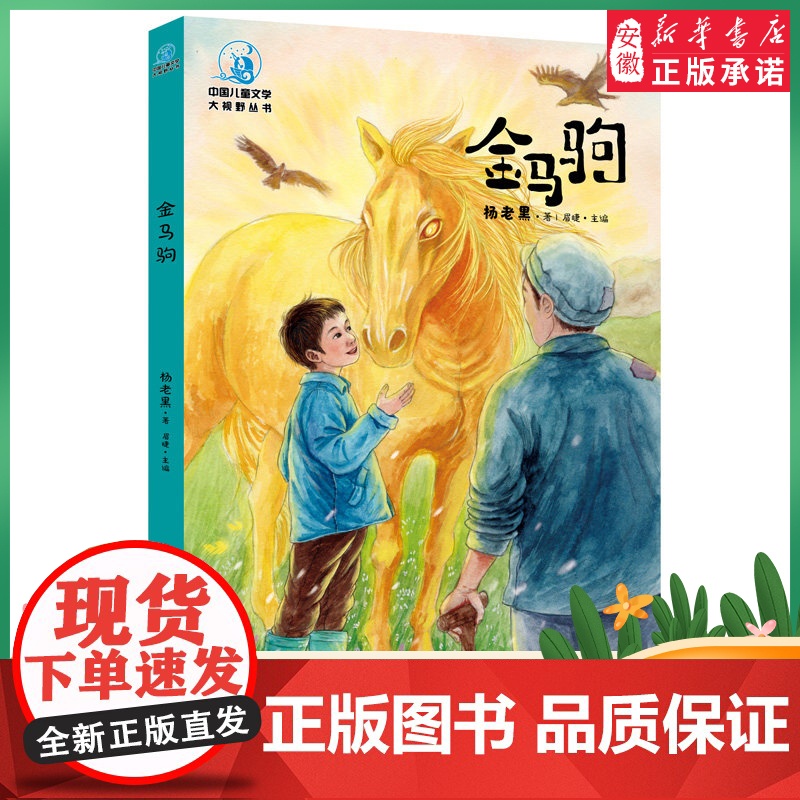 正版大视野 金马驹 彩图插画版 杨老黑全本无删减三四五六年级红色教育读物7-14岁课外阅读版 少年儿童文学神话故事书籍