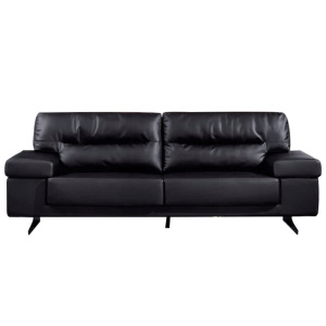 匡大 三人办公沙发接待会客洽谈皮艺沙发